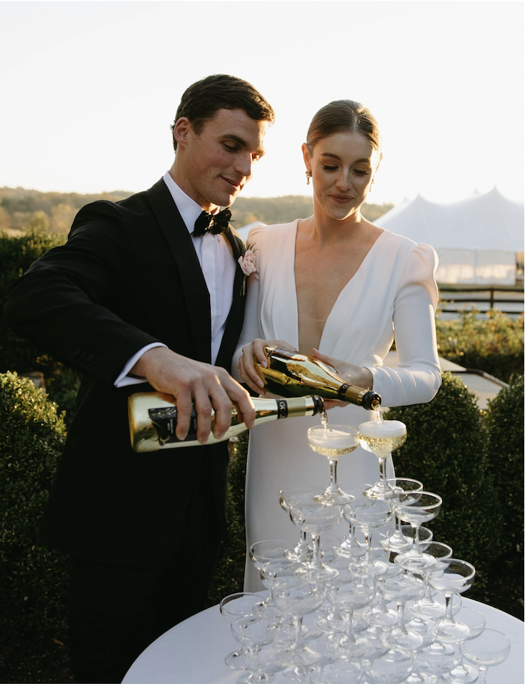 CHAMPAGNE TOWER — THE HAMPTONS